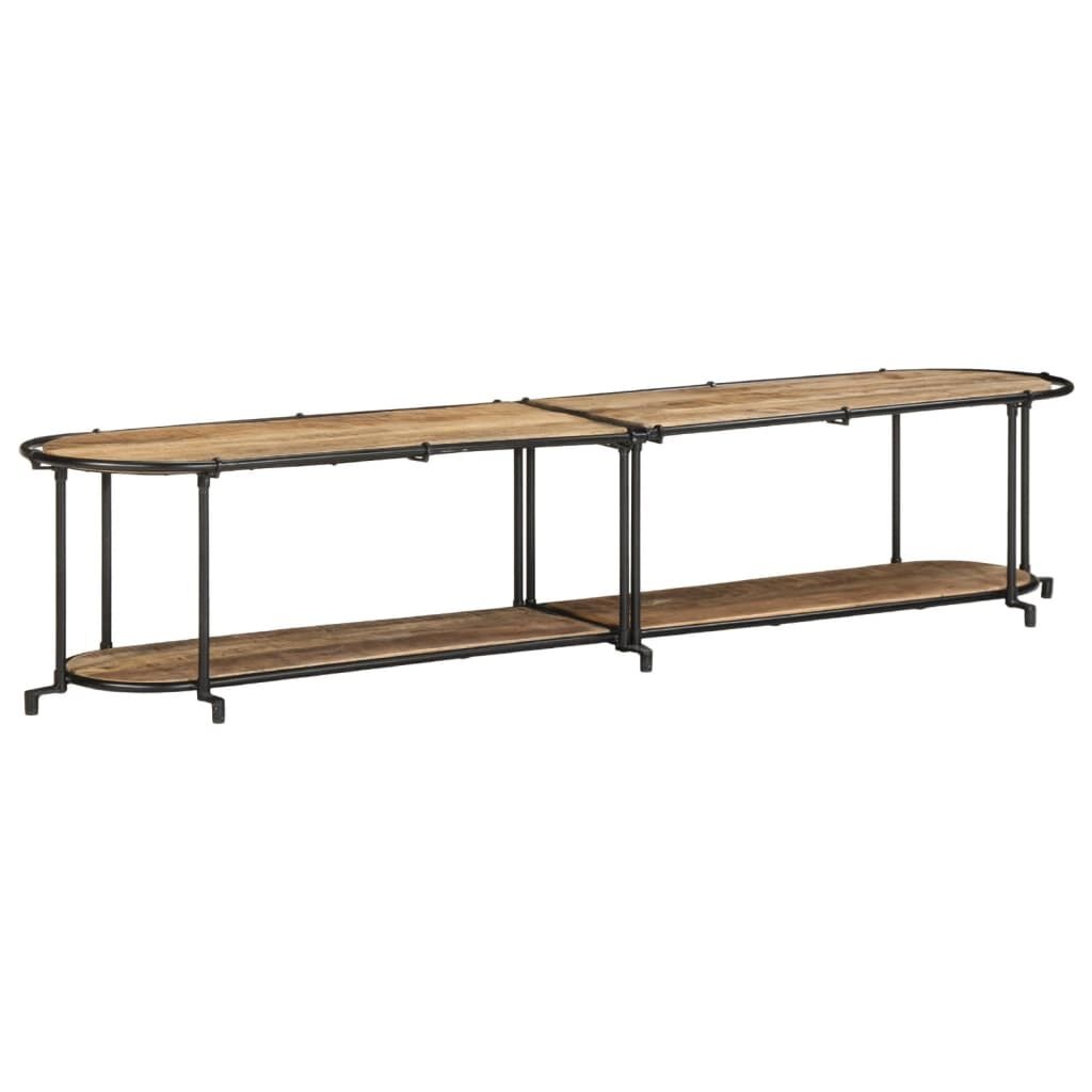 vidaXL TV-meubel 200cm | Massief Mangohout | 35% Korting