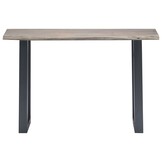 VidaXL Wandtafel Massief Acaciahout & Ijzer - 35% Korting!