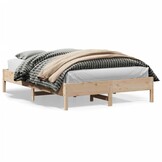 vidaXL Bedframe Massief Grenenhout 120x200 cm - 55% Korting!