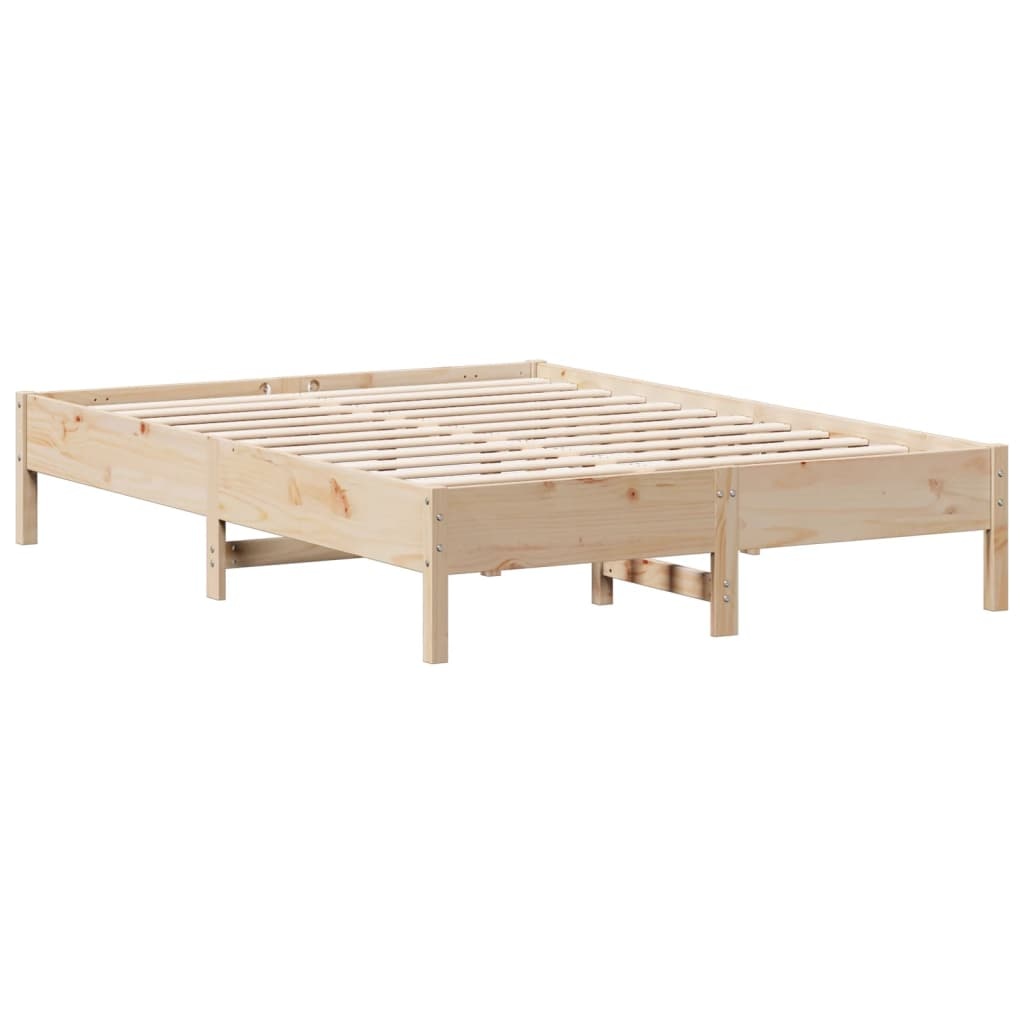 vidaXL Bedframe Massief Grenenhout 120x200 cm - 55% Korting!
