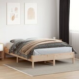 vidaXL Bedframe Massief Grenenhout 120x200 cm - 55% Korting!