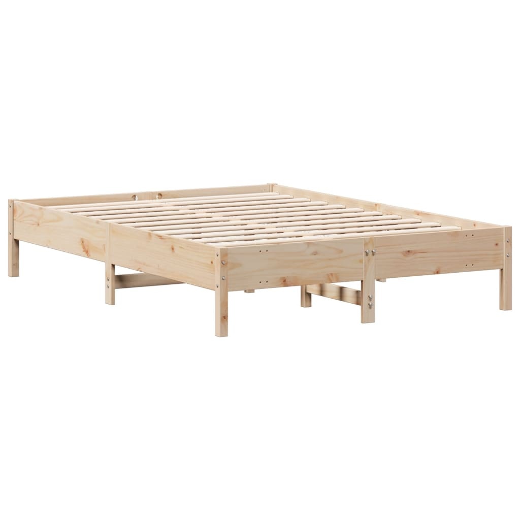 vidaXL Bedframe Massief Grenenhout 120x200 cm - 55% Korting!