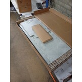 vidaXL Wastafelkast 100cm Betongrijs - 55% Korting!