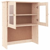 vidaXL Opzetkast ALTA Grenenhout - 77x30x92 cm - 35% Korting!