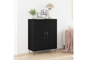 vidaXL Dressoir Zwart eiken - 55% Korting!