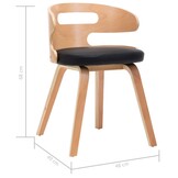 vidaXL Eetkamerstoelen (2 stuks) - 62% korting!