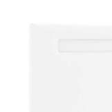 vidaXL Hoofdbord Wit PVC 144cm - 57% Korting!