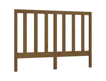 vidaXL Hoofdbord Grenenhout Honingbruin - 54% Korting!