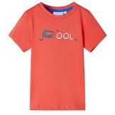 Kindershirt Lichtrood Krokodil - Nu 63% Korting!