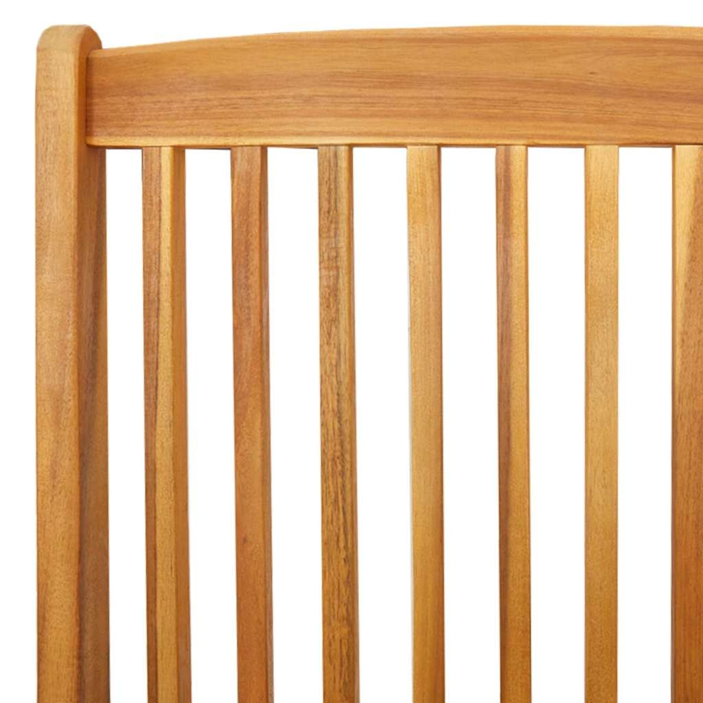 vidaXL Opvouwbare stoel met kussen (2 stuks) - 62% Korting - Grijs