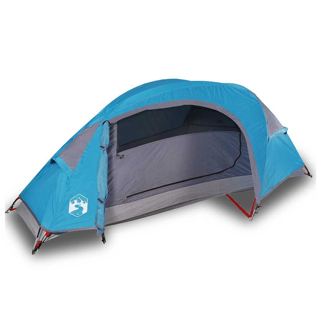 vidaXL Koepeltent 1-persoons Blauw - 42% Korting!