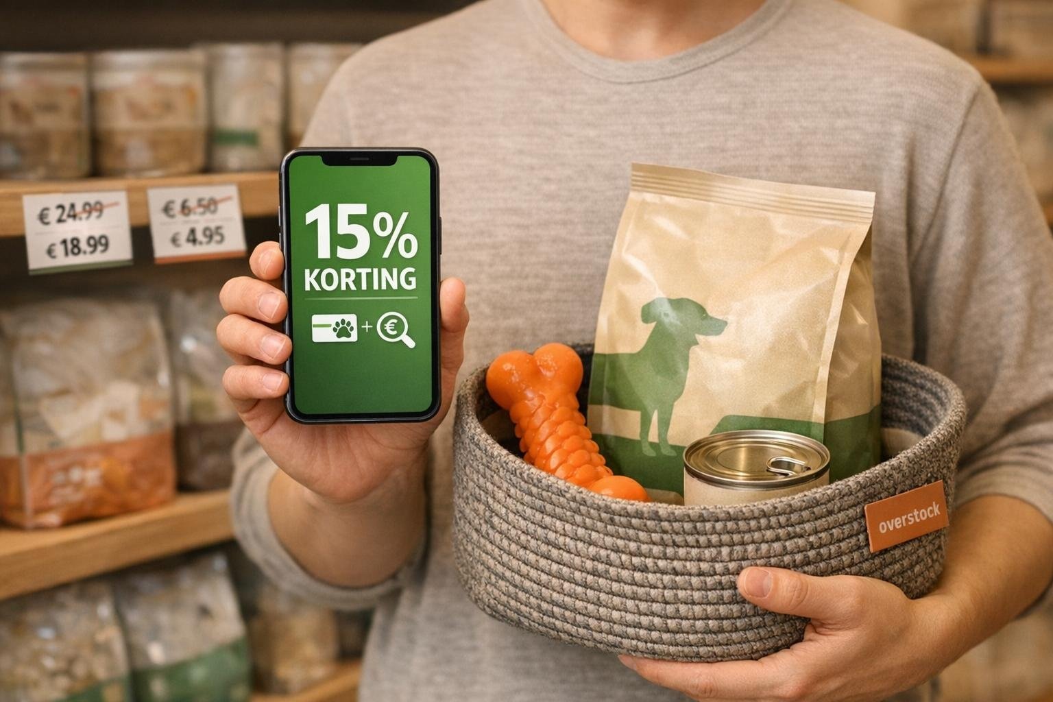 Dierenbenodigdheden met korting: besparen op huisdierproducten