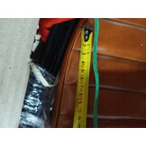 vidaXL Barkrukken 2 st 41x29x62 cm donkerbruin