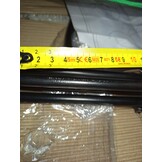 vidaXL Barkrukken 2 st 41x29x62 cm donkerbruin