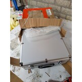 vidaXL Poker/blackjack set met 600 chips aluminium