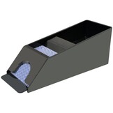 vidaXL Poker/blackjack set met 600 chips aluminium