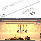 WOBANE LED Under-Unit Light Kitchen 60 cm Dimmable LED Cabinet Lighting with Sensor, Hand Motion Activated, Kitchen Light Under-Unit for Kitchen, Cupboard, Shelves, Showcases, Wardrobe, Bright Warm