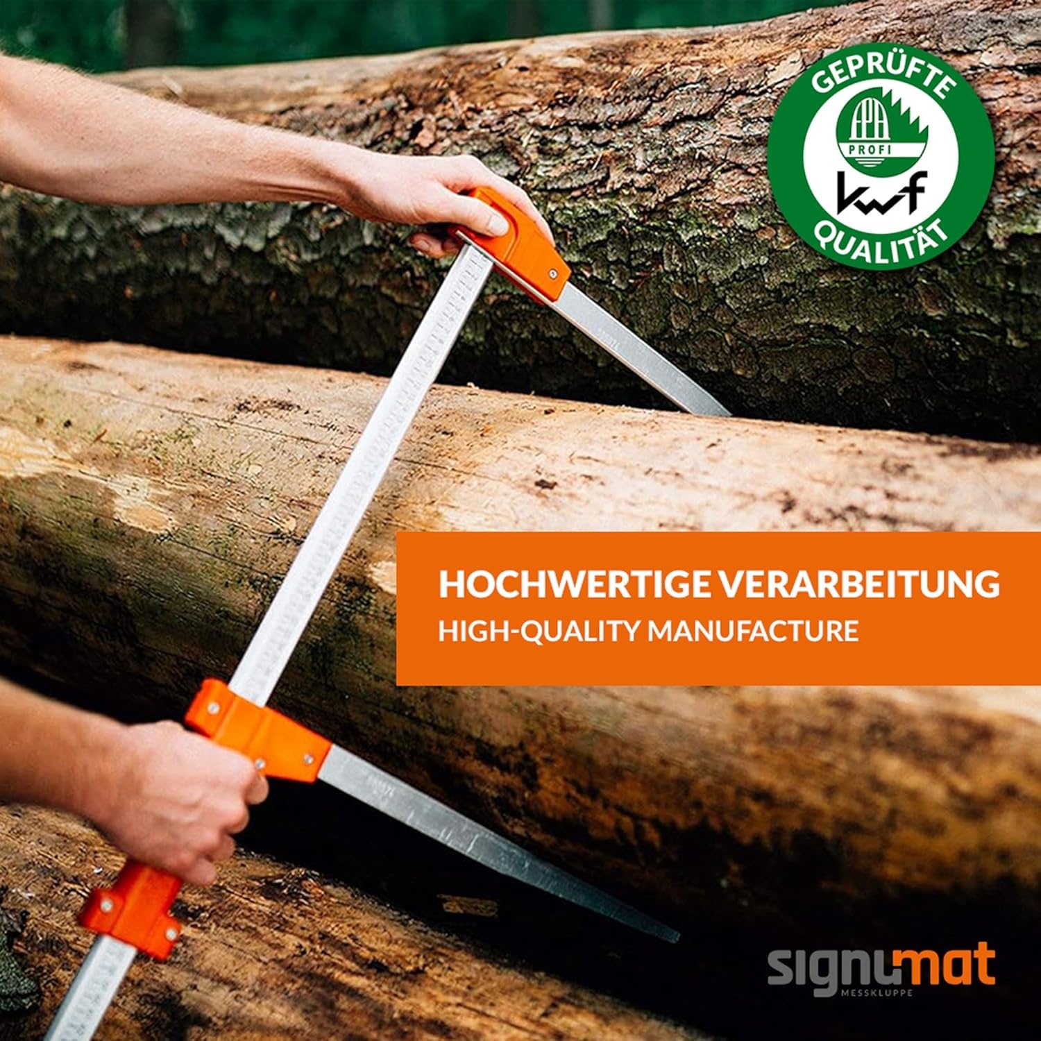 Latschbacher Signumat Sliding caliper 80 cm for measuring trees, Signumat, durable and high-quality, abraison-proof numeric scale on both side