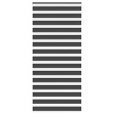 vidaXL Zebra rolgordijn 100x200 cm stofbreedte 95,9 cm zwart