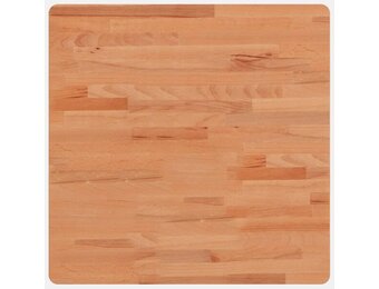 vidaXL Tafelblad vierkant 60x60x1,5 cm massief beukenhout