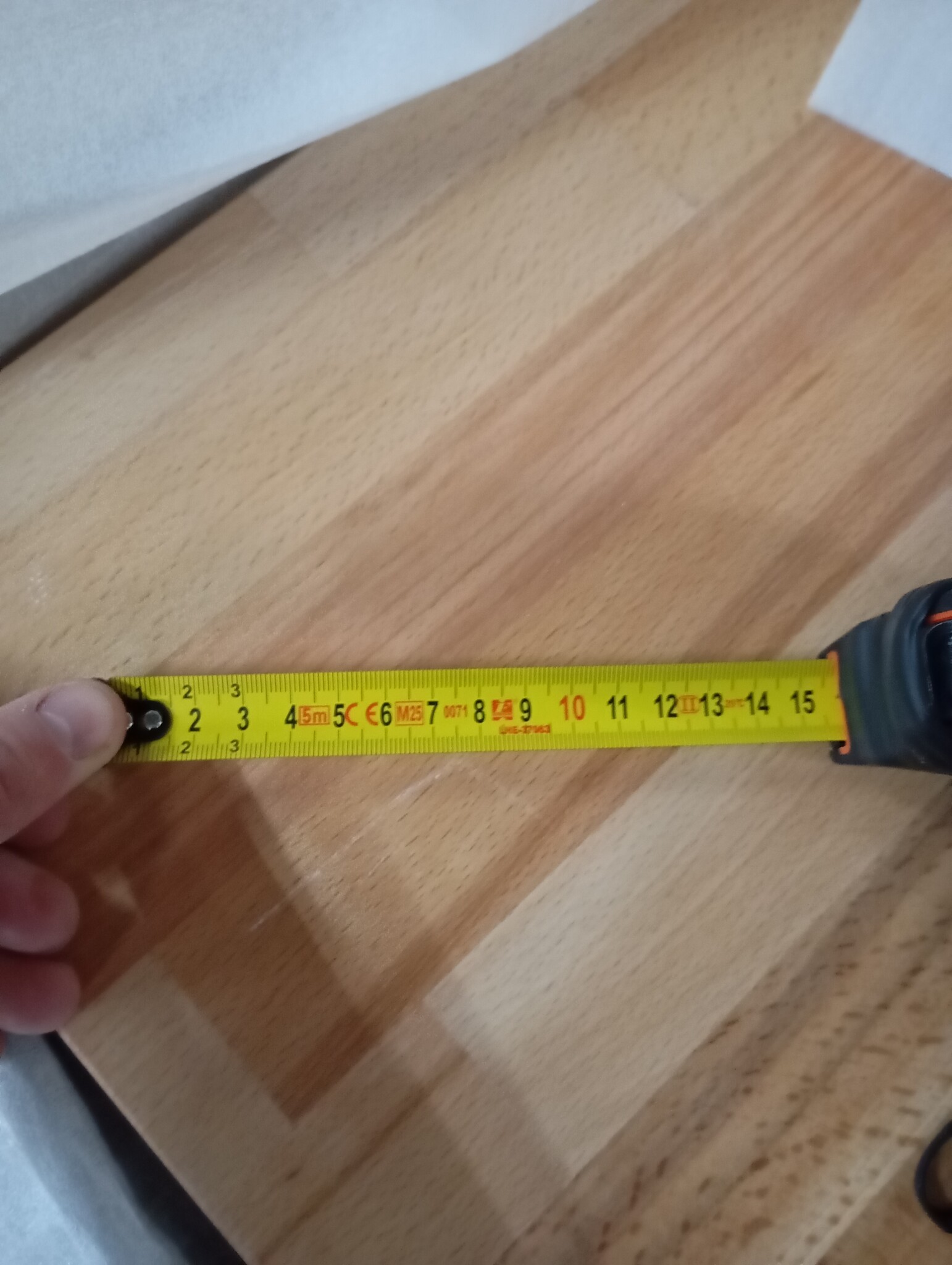 vidaXL Tafelblad vierkant 60x60x1,5 cm massief beukenhout