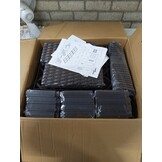 vidaXL Plantenbak met latwerk 120x40x136 cm polypropeen bruin