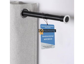 Joydeco Verstelbare Douchestang 70-110cm (RVS) - Zonder Boren - 30% Korting!