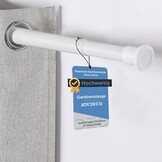 Joydeco Verstelbare Douchestang 70-110cm (RVS) - Zonder Boren - 30% Korting!