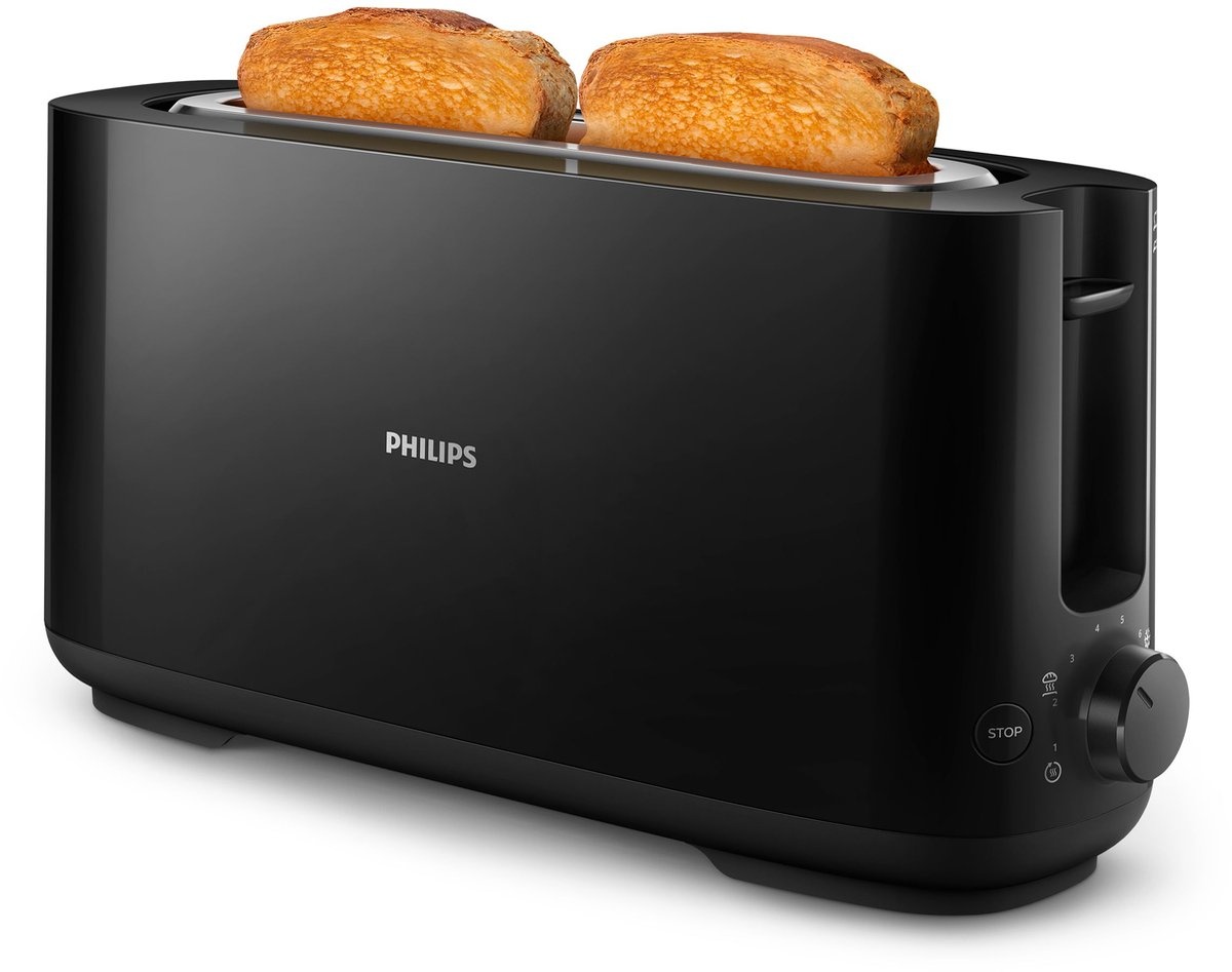 Philips Daily HD2590/90 - Broodrooster - Zwart