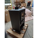 Houtkachel - binnen - vrijstaand - 12 KW - staal