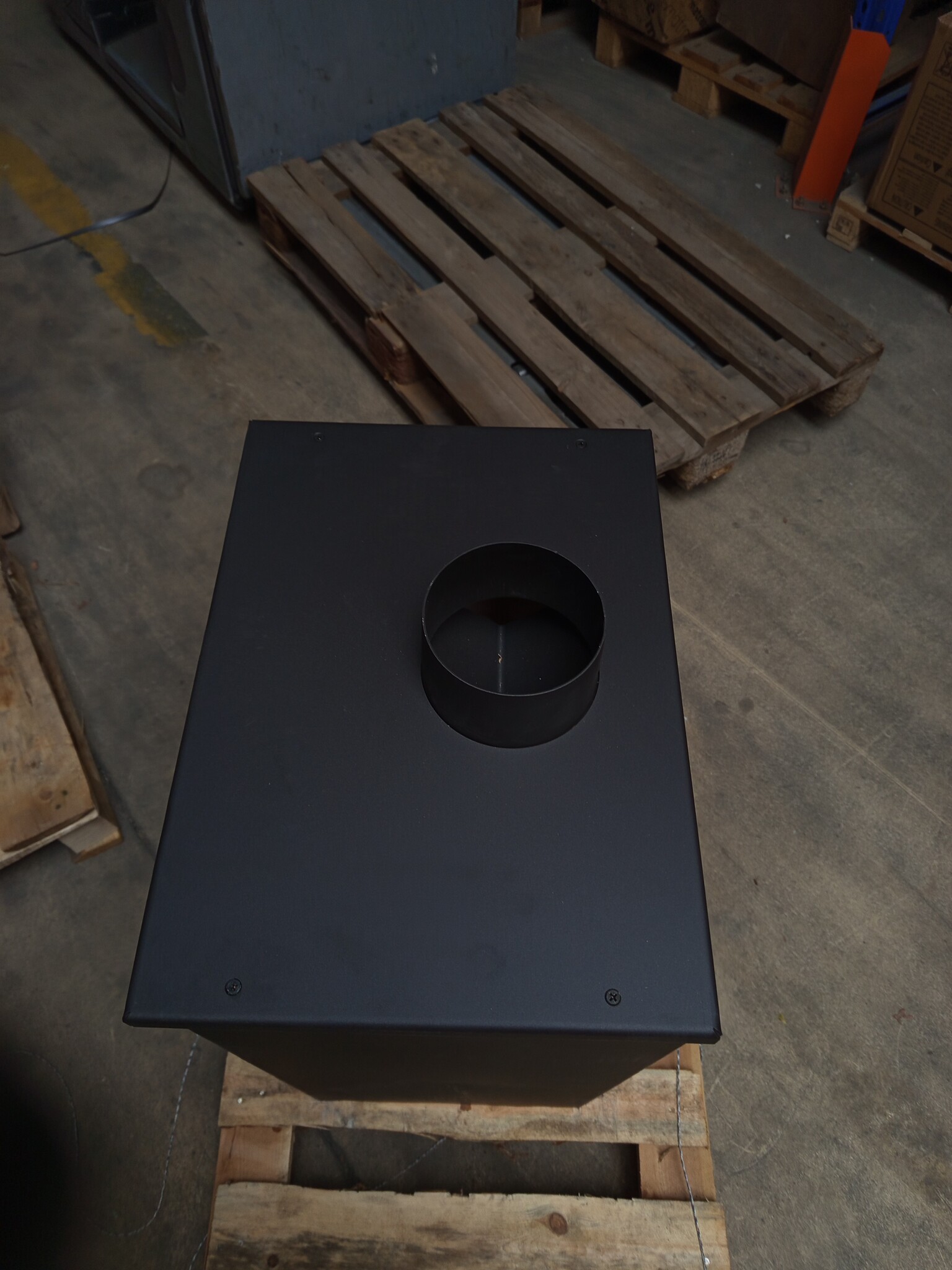 Houtkachel - binnen - vrijstaand - 12 KW - staal