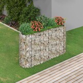 VidaXL Gabion Plantenbak Verhoogd 190x50x100cm - 47% Korting!