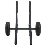 vidaXL Kajaktrolley 90 kg aluminium