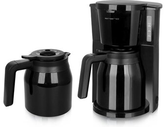 Emerio Koffiezetapparaat met Dubbele Thermoskan - 35% Korting!