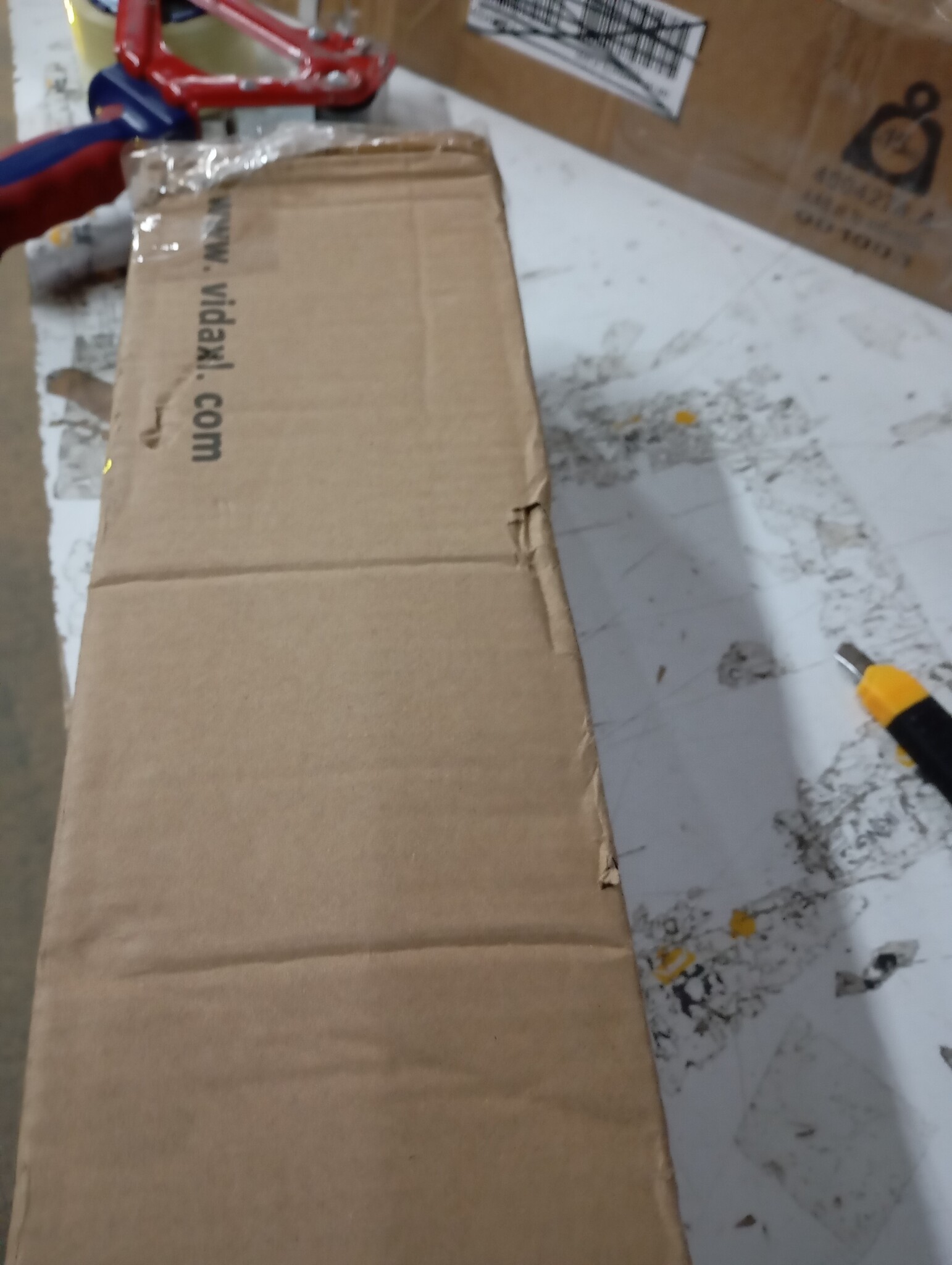 VidaXL Luifel Handmatig Uittrekbaar 100cm (Oranje/Wit) - Nu 74% Korting!