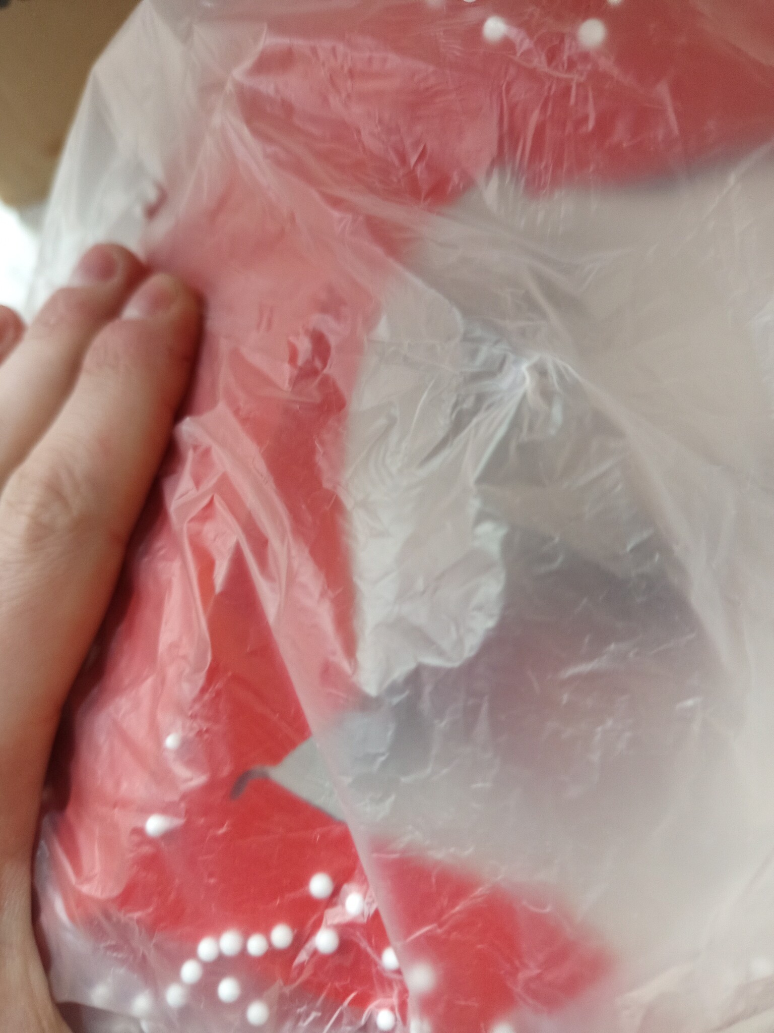 vidaXL Kerstwandlamp met LED-lampjes en kerstman 40x27x45 cm rood