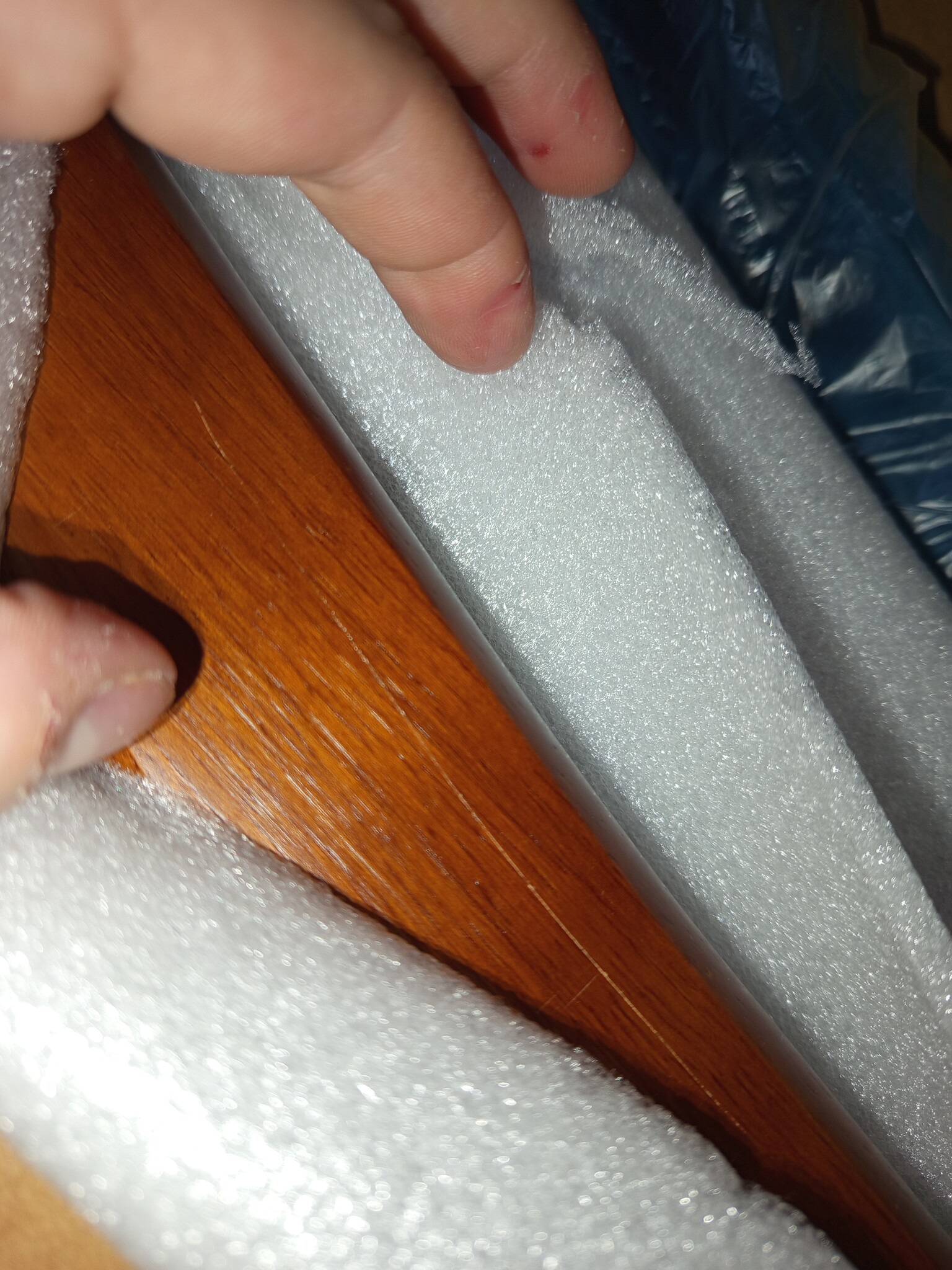 vidaXL Schommelstoel Fluweel Blauw - 55% Korting!