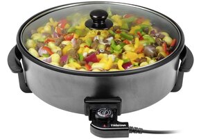 Tristar Elektrische Hapjespan 1500W Ø40cm - Nu met 43% korting!