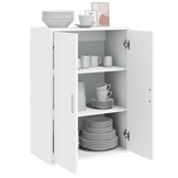 vidaXL Dressoir 60x31x84 cm wit | Retour met 55% Korting!