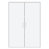 vidaXL Dressoir 60x31x84 cm wit | Retour met 55% Korting!