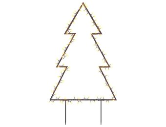 vidaXL Kerstverlichting Kerstboom 115 LED Warmwit - 55% Korting!