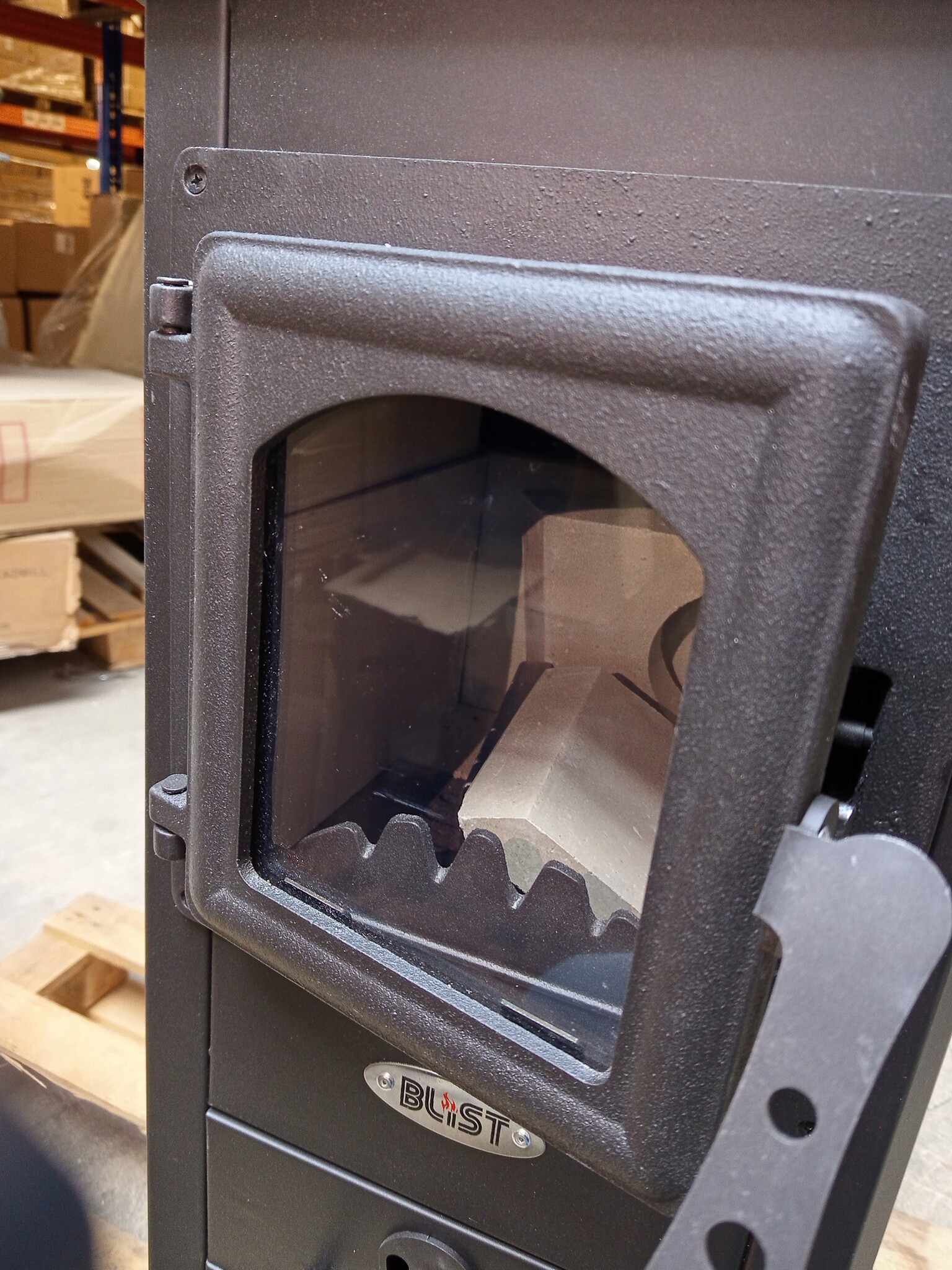 Houtkachel Antraciet 6,6-8,5kW - 35% Korting!