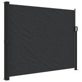vidaXL Uittrekbaar Windscherm 160x300cm Zwart - 35% Korting