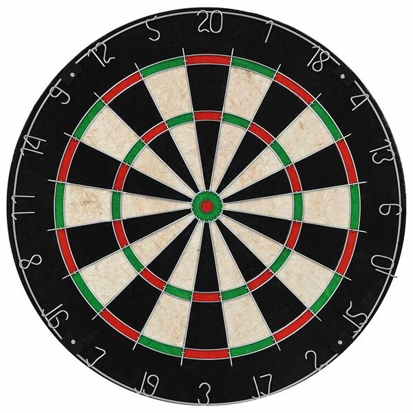 vidaXL Professioneel Dartbord met Kast & 6 Darts - 35% Korting!