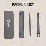 Portal Campingtafel Inklapbaar Zilver - 30% Korting!