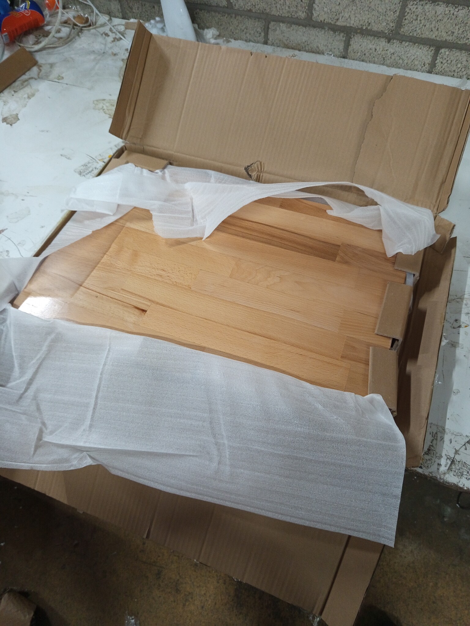 vidaXL Tafelblad Massief Beukenhout 60x40 cm - 55% Korting