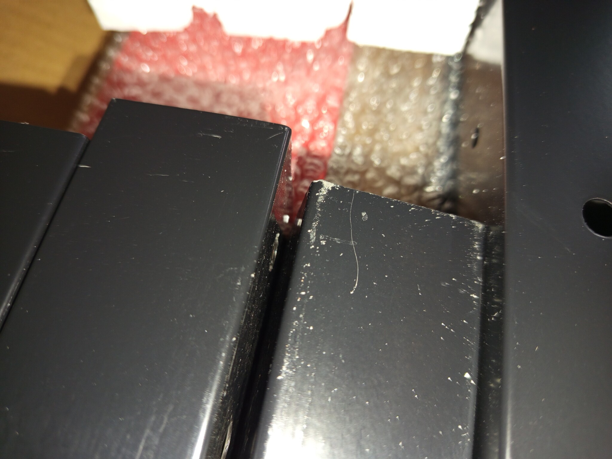 vidaXL Werkbankframe - Matzwart/Matrood | 55% Korting