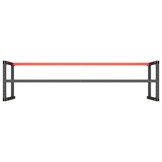 vidaXL Werkbankframe - Matzwart/Matrood | 55% Korting