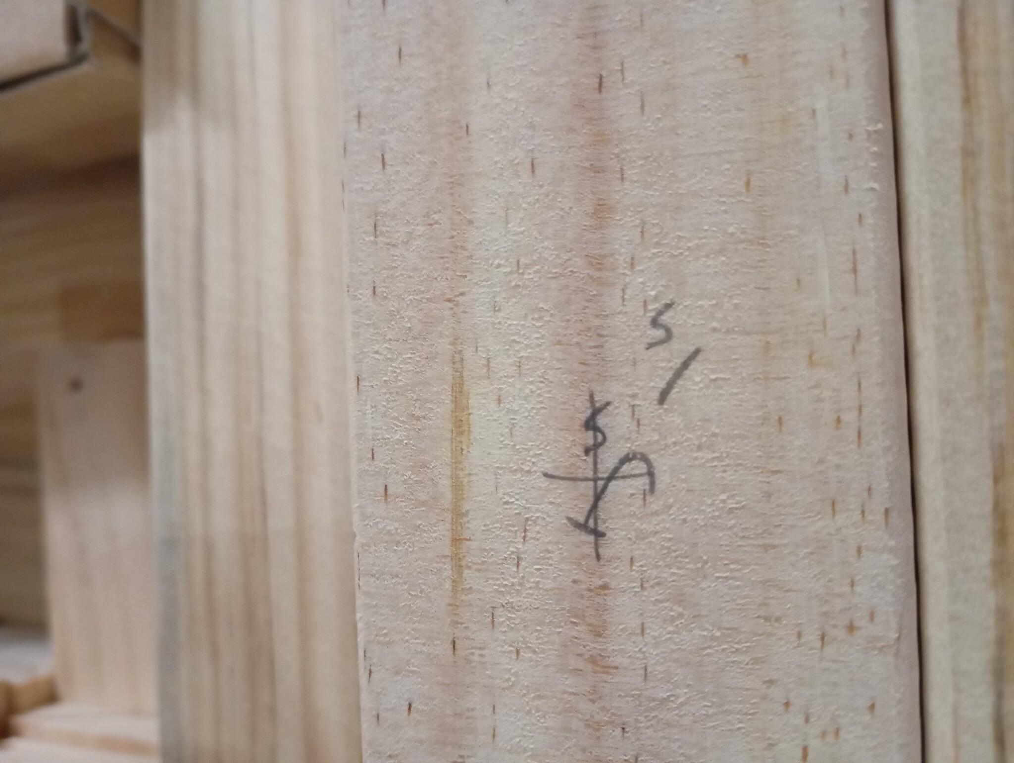 vidaXL Werkbank Grenenhout | Retourproduct | -55%