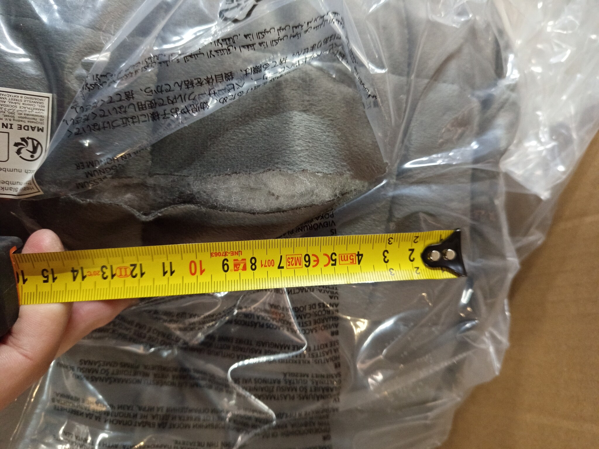 vidaXL Verzwaringsdeken 200x200cm 9kg Grijs - 60% Korting